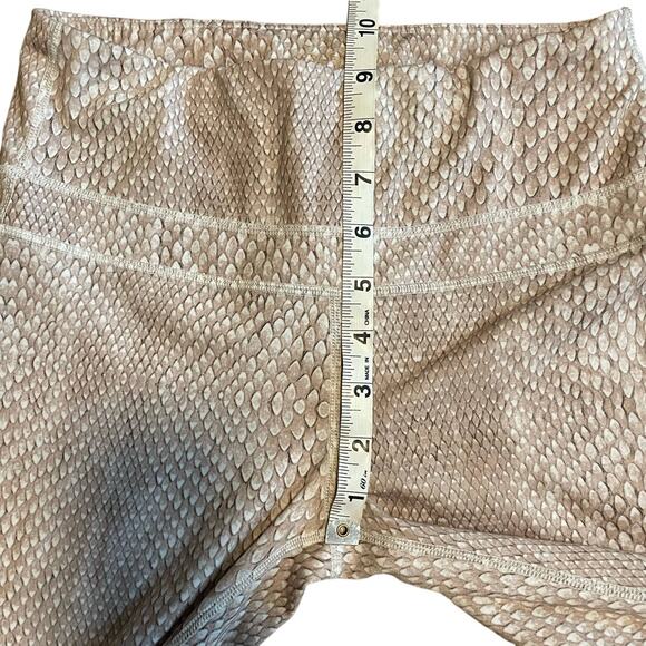 VARLEY Beige Pink Biona Python Leggings Size XS - Picture 11 of 11